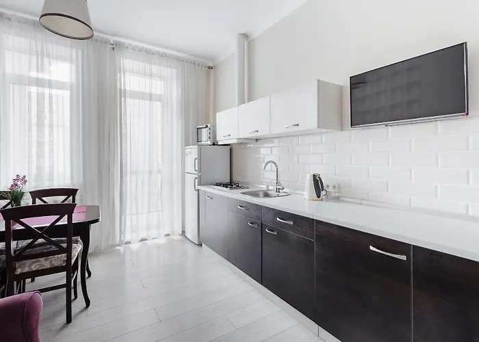 Apartman New 2 Bedrooms On Deribasovskay Str Odessza